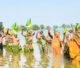 चिता आंदोलन का 35वां दिन: मिट्टी-पत्ते लगाकर किया जल सत्याग्रह, अमित भटनागर का अनशन 20वें दिन में
